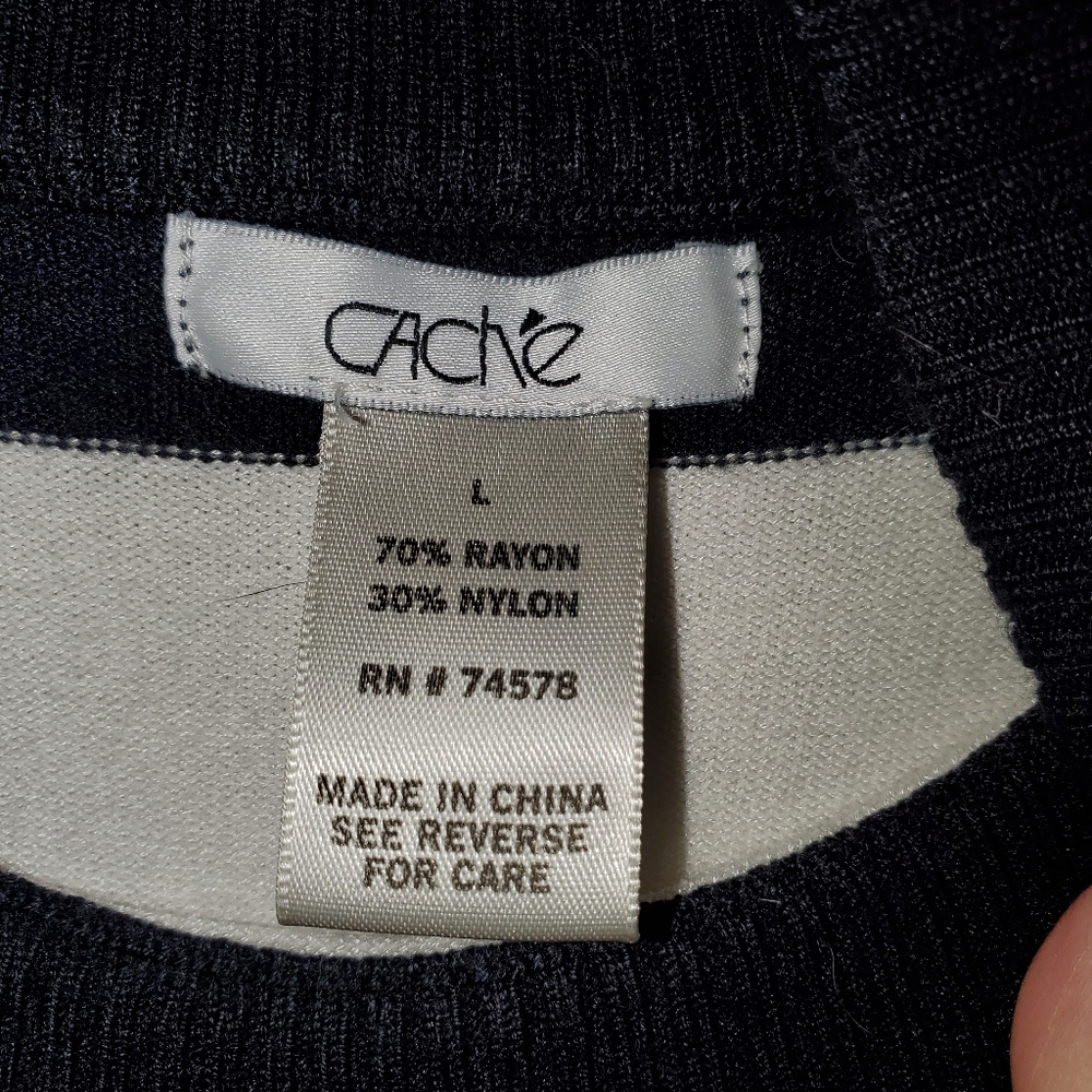 Cache Stripped Sweater - image 3
